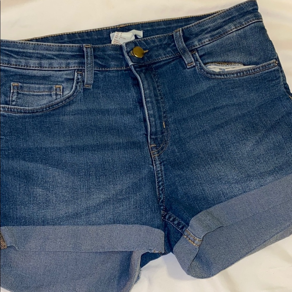 H&M denim shorts